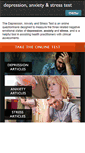 Mobile Screenshot of depression-anxiety-stress-test.org